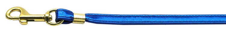 Metallic Leash Blue MTL 3/8 without Jewels